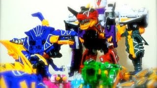 獣電戦隊キョウリュウジャー 全ロボット音声集 Zyuden Sentai Kyoryuger [upl. by Enrico]