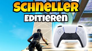 SCHNELLER EDITIEREN AUF CONTROLLER MIT GEHEIMER TAKTIK IN FORTNITE [upl. by Denise]