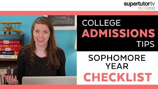 Sophomore Year College Readiness Checklist Its never too early to prepare for college [upl. by Nima]