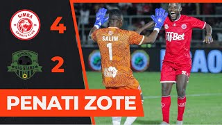 Penati zote  Simba SC 42 Singida BS  Ngao ya Jamii 2023 [upl. by Idoj]