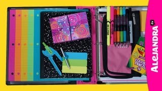 Back to School Organizing Tips Binder amp School Notebook Organization [upl. by Anekam623]