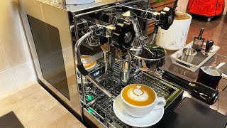 Profitec Pro 600  Latte Workflow [upl. by Madison794]