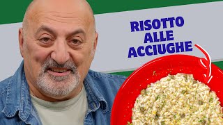 Risotto alle acciughe [upl. by Airdnoed]