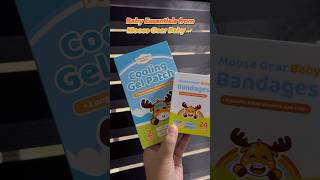 Moose Gear Baby Cooling Gel Patcg and Bandages 🧡 shorts moosegearbaby coolingpatch bandages [upl. by Daniels]