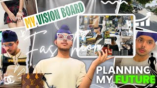 HOW TO MAKE YOUR VISION BOARD  MANIFESTING  202425 [upl. by Aicatsue]