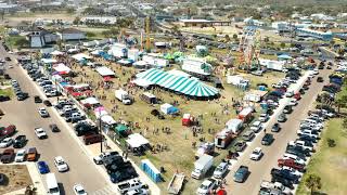 Rockport Texas 2nd annual Crawfish Festival Spring break 2021 [upl. by Maurice986]