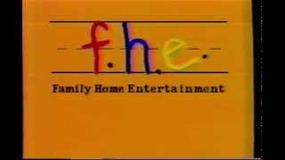 fhe Family Home Entertainment  1986 video Logo [upl. by Aciram858]