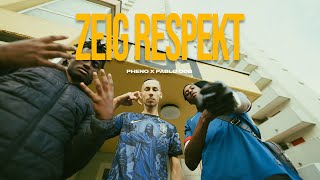 PHENO X PABLO ODB  ZEIG RESPEKT OFFICIAL MUSIK VIDEO  realised by shotbysemih [upl. by Haneehs]