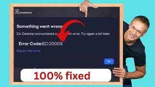 EA app showing error 10005  How to fix [upl. by Franni]