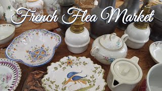 Vintage amp Antique Flea Market in the countryside of France ❘ Antiques amp Brocante Tours  3 [upl. by Atla]