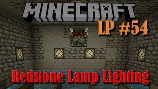 Redstone Lamp Lighting  LP 54 [upl. by Atteuqahc]