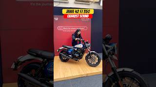 Jawa 42 FJ 350 Exhaust Sound  BikeWale shorts jawa42fj350 [upl. by Ailenroc106]