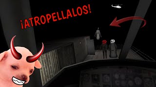 ¡EL ESCAPE DEL HELICÓPTERO venzo a granny y al calvo al final  Granny 2  MasterZeus [upl. by Annodahs377]