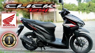 HONDA CLICK 125i MATTE BLACK QUICK REVIEW [upl. by Rafaela]