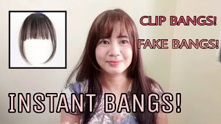 FAKE BANGS SA LAZADA OK BA [upl. by Eldin]