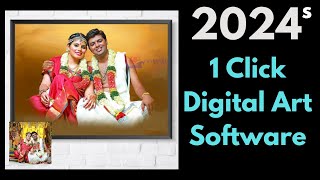 Digital Oil Painting Software  One click Digital Art software  Oil Painting Software digitalart [upl. by Naerol]