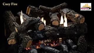 Hargrove Cozy Fire VentFree Gas Logs [upl. by Trinette]