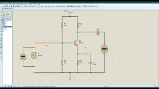 How to Simulate Transistor as an Amplifier in Proteus 8 Common Emitter [upl. by Foster952]