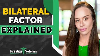 How the Bilateral Factor Affects Your VA Disability Calculation [upl. by Anairb642]