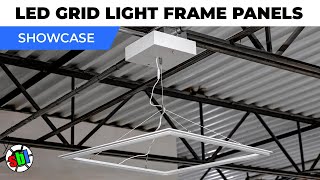 LED Grid Light Frame Panels [upl. by Jayme]