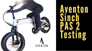 AVENTON SINCH Pedal Assist 2 Testing  Is it the BEST Mode A MUST SEE [upl. by Enelyahs]