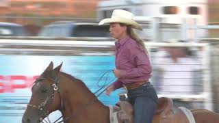 Breakaway Roping  2019 Dumas Cowboy Classic Rodeo Saturday [upl. by Bratton542]