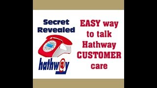 HOW TO CONNECT A CALL WITH HATHWAY CUSTOMER CARE EASILY [upl. by Enelyahs]