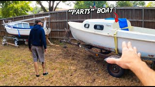 The Return of the quotPartsquot Boat for My Vintage Pocket Yacht Restoration [upl. by Karlie]