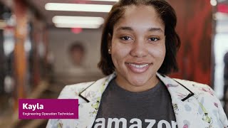 Working in an AWS Data Center  Meet Kayla Engineering Operations Technician Amazon Web Services [upl. by Ennoirb]