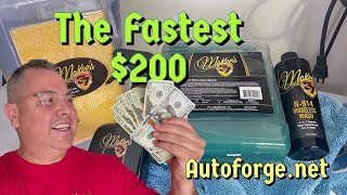 Make 200 Fast Car Washing Auto Detailing Autoforgenet Car Care Supplies Making Money [upl. by Grane]