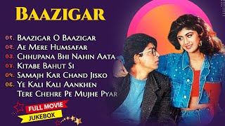 Baazigar Full Songs Jukebox  Shahrukh khan Kajol Shilpa Shetty kumarsanu [upl. by Ahsiemac455]