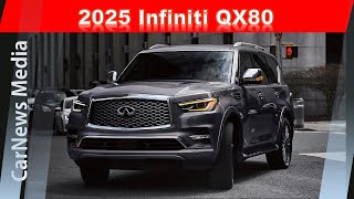 2025 Infiniti QX80 7Passenger Fullsize SUV First Look [upl. by Mal434]