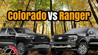 2024 Ford Ranger Lariat vs 2023 Chevrolet Colorado Z71 price war [upl. by Ecinahc]