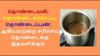 Throat pain home remedy in tamil thondai vali [upl. by Eoin]