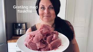 wwwmadameedithse  Gratäng med fläskfilé [upl. by Shawn296]