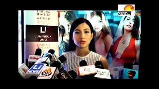 Caterina Murino stealing away limelight from Gauhar Khan [upl. by Smiga]