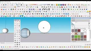 Lets create a sphere with three different techniques in sketchup [upl. by Irihs]