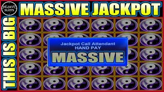 THIS IS MASSIVE JACKPOT HANDPAYS CHINA SHORES HIGH LIMIT SLOT MACHINE [upl. by Noskcire]