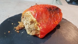 PEPERONI RIPIENI IN 1 MINUTO  ricette veloci  FoodVlogger [upl. by Cote575]