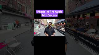 We tested the new Audio Mix feature in the iPhone 16 Pro How do you think it did [upl. by Eimmis]