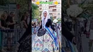 Alicante Spain Procesión de ofrenda floral 🌺a la Virgen del Remedio 2024 alicante spain carnaval [upl. by Radley]