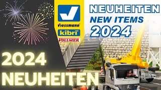 Neuheiten 2024 Viessmann CarMotion Kibri Vollmer [upl. by Harlan]