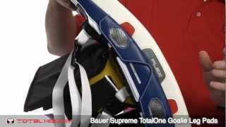 Bauer Supreme TotalOne Goalie Leg Pads [upl. by Ary]