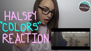 COLORS HALSEY MUSIC VIDEO REACTION [upl. by Christen]