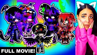 The Afton Family Fully Insane For 24 Hours 😈⚠️💜 FNAF FULL Gacha Club Mini Movie Reaction [upl. by Waverly]