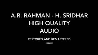 Roja Kadhal Rojave  High Quality Audio  AR Rahman [upl. by Beutler]