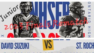 St Roch vs David Suzuki  ROPSSAA Junior Boys Football  October 10th 2024 [upl. by Millman473]