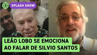 Aniversário Silvio Santos Leão Lobo reage a vídeo de apresentador e se emociona ao vivo [upl. by Ketti90]