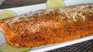 How to Make Oven Baked SalmonThe Best Salmon Recipe [upl. by Salim]