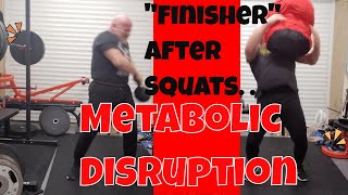 TeddyBear Squats To Create Metabolic Fatigue After Heavy Squatting  Plus Core Work [upl. by Ameer]